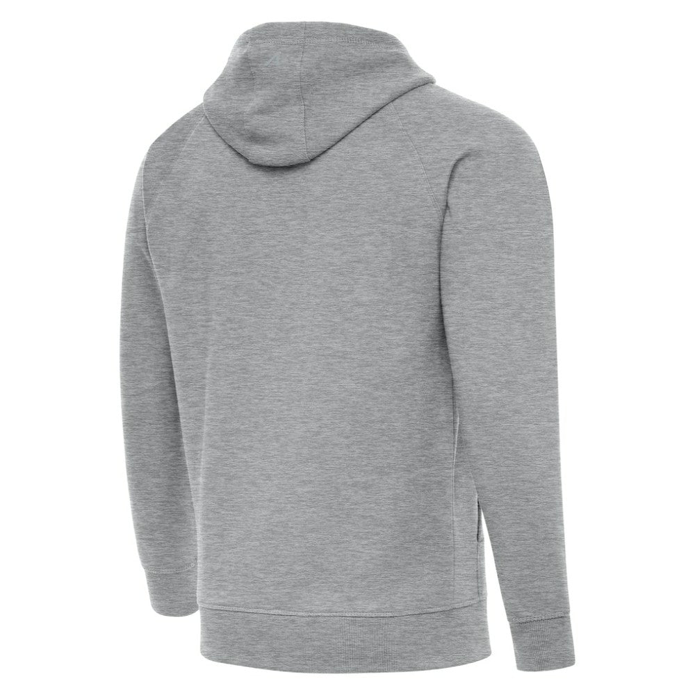 Pittsburgh Penguins Antigua St. Patrick's Day Victory Pullover Hoodie Heather Gray