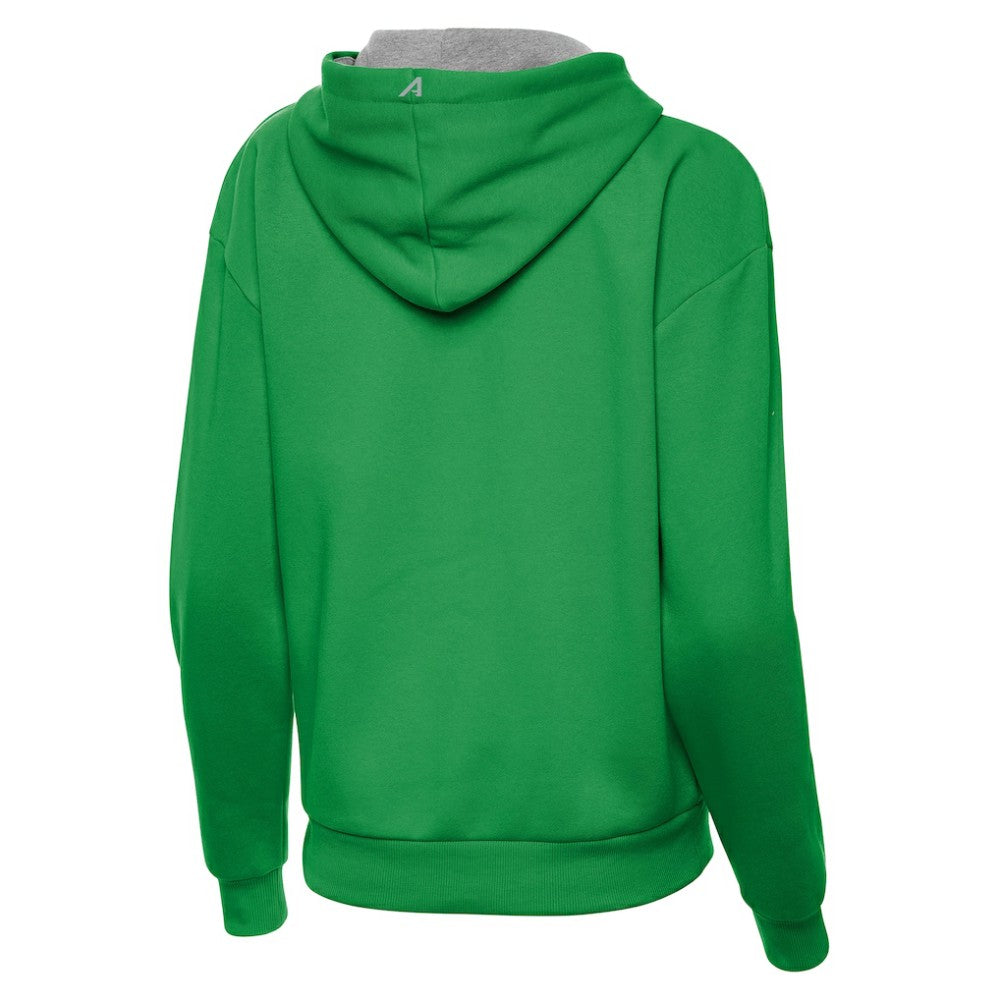 Philadelphia Flyers Antigua Women's St. Patrick's Day Victory Pullover Hoodie Kelly Green