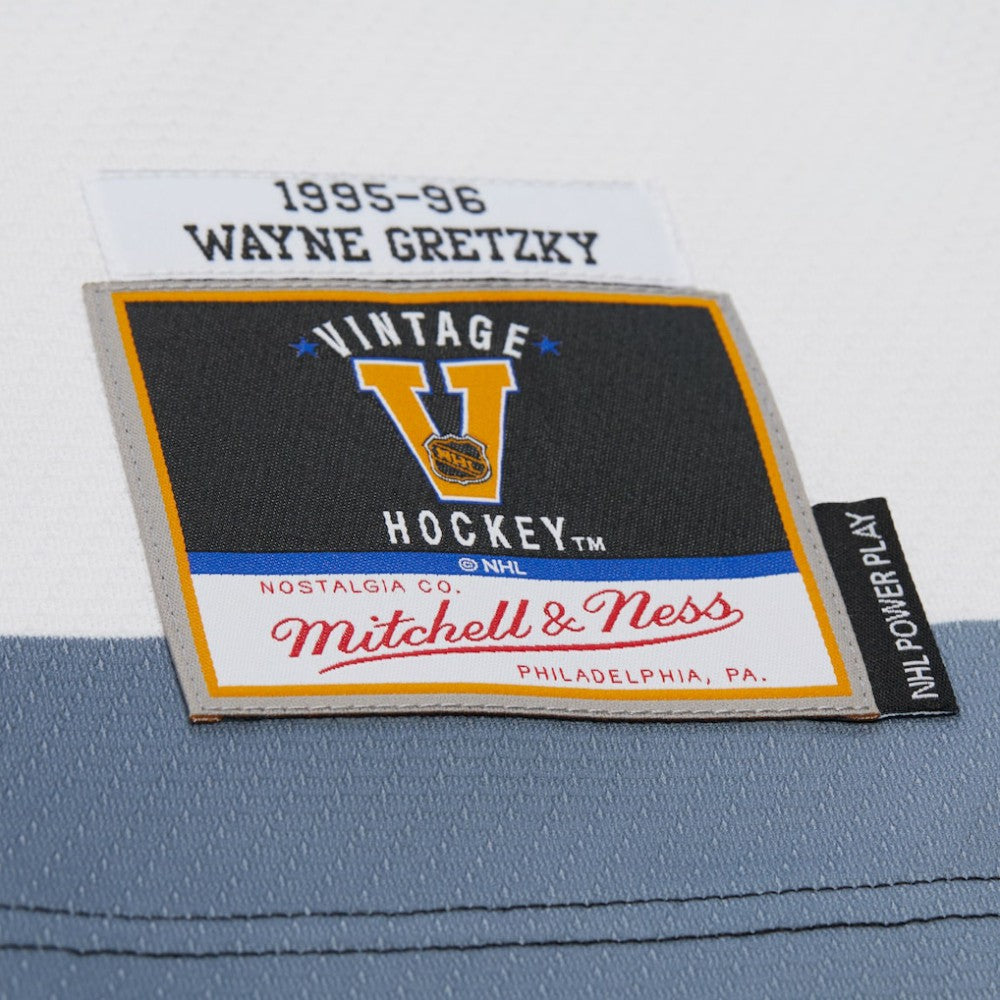 Wayne Gretzky Los Angeles Kings Mitchell & Ness 1995-96 Power Play Jersey White