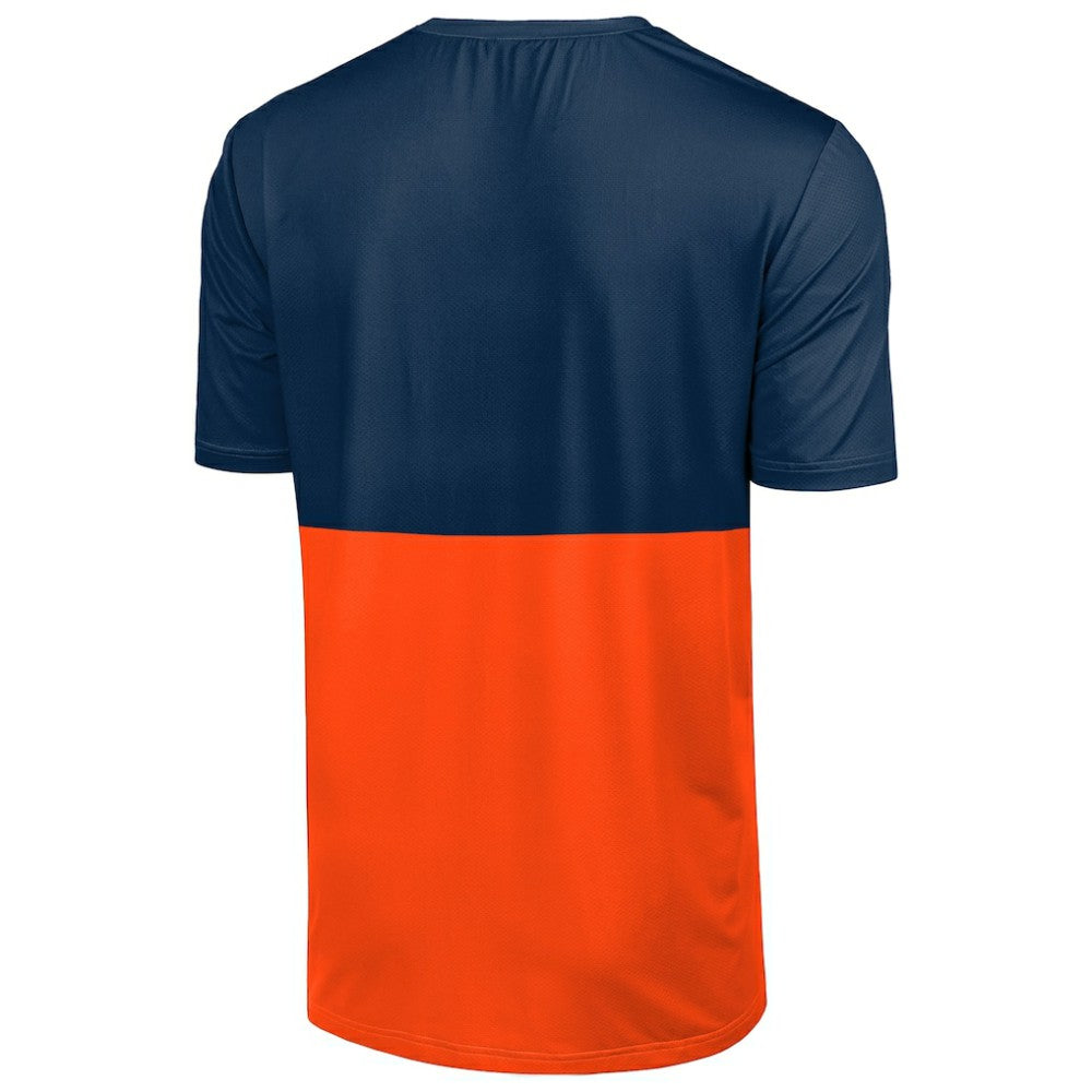 Detroit Tigers FOCO Big Logo Mascot T-Shirt Navy/Orange