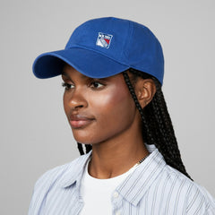 New York Rangers Mitchell & Ness Women's Micro Lefty Adjustable Hat Blue