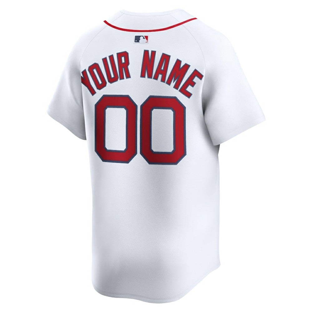 Boston Red Sox Home Limited Custom Jersey White | Nike