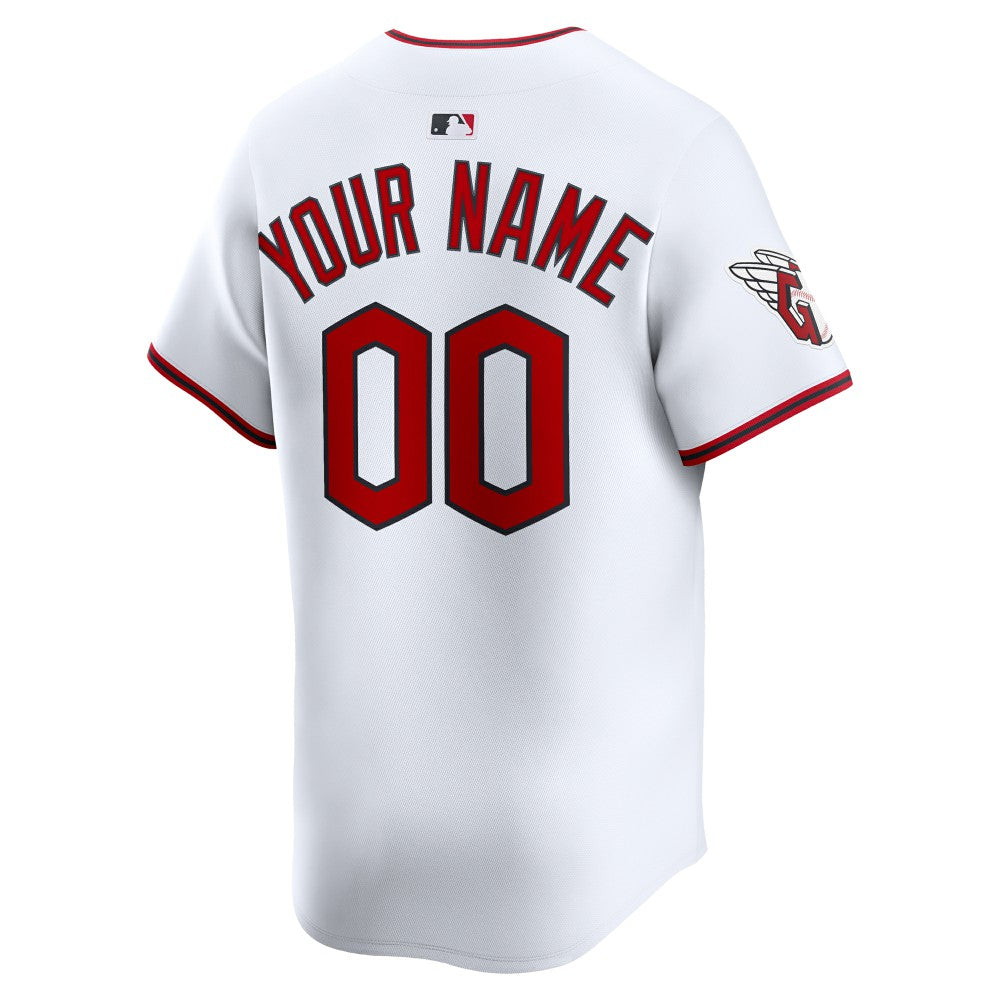 Cleveland Guardians Home Limited Custom Jersey White | Nike