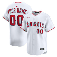 Los Angeles Angels Home Limited Custom Jersey White | Nike