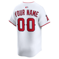 Los Angeles Angels Home Limited Custom Jersey White | Nike
