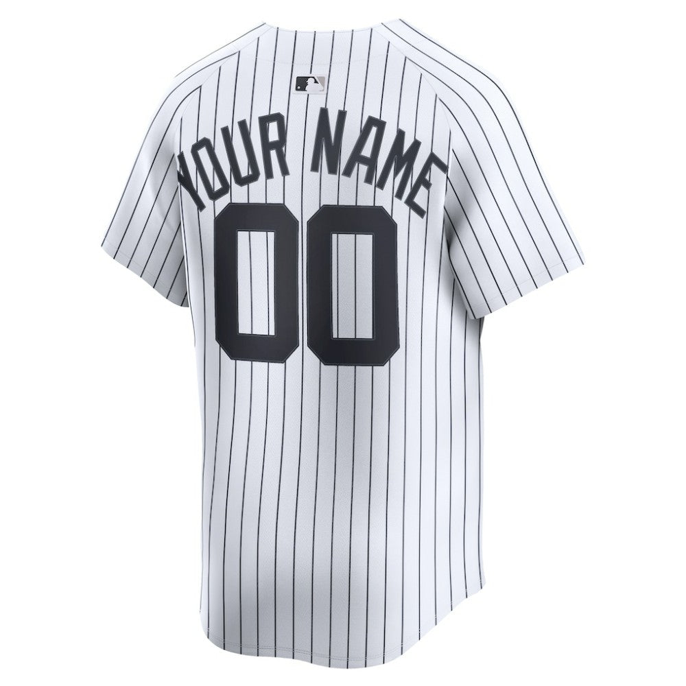 New York Yankees Home Limited Custom Jersey White | Nike