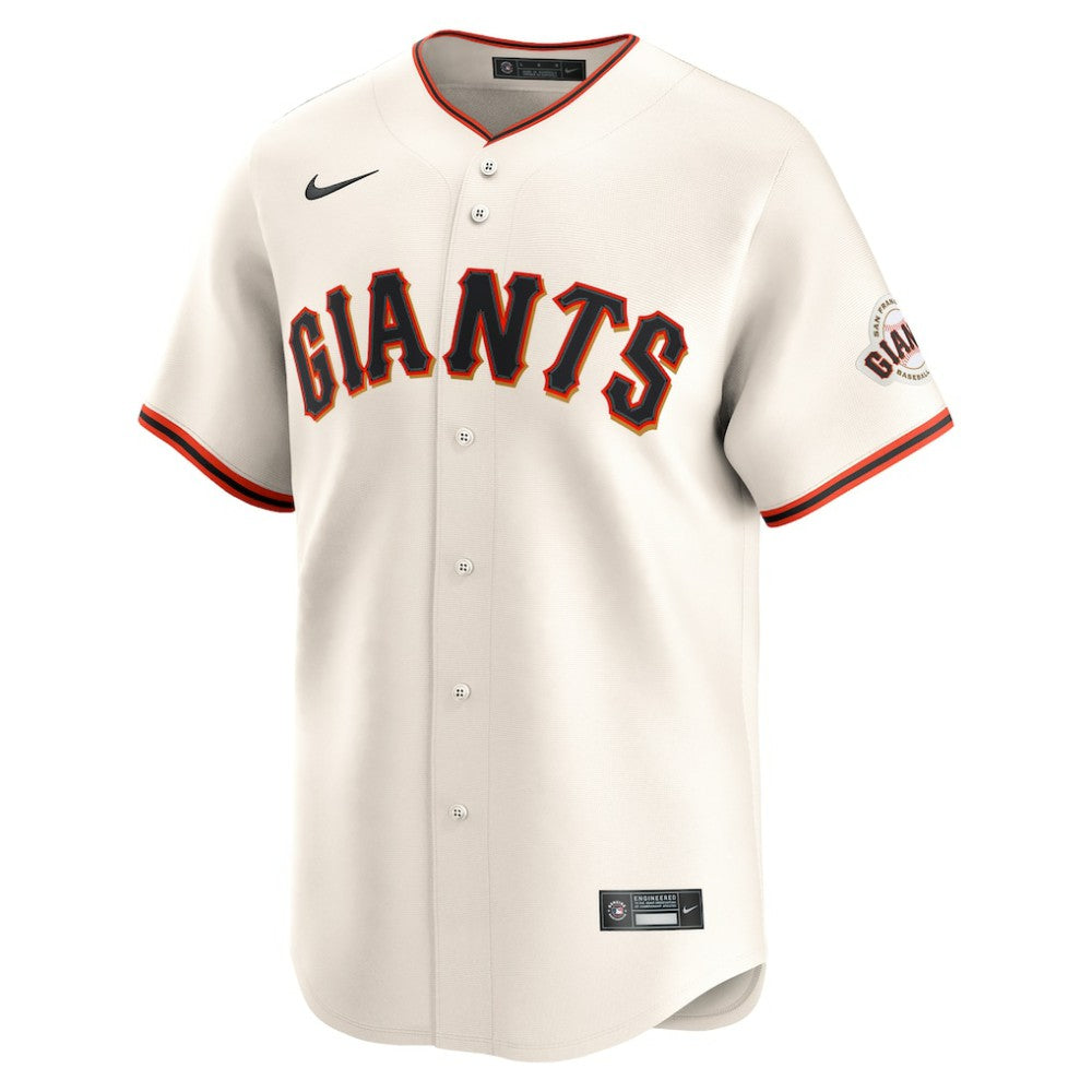 San Francisco Giants Home Limited Custom Jersey Cream | Nike