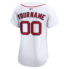 Boston Red Sox Women's Home Limited Custom Jersey White | Nike