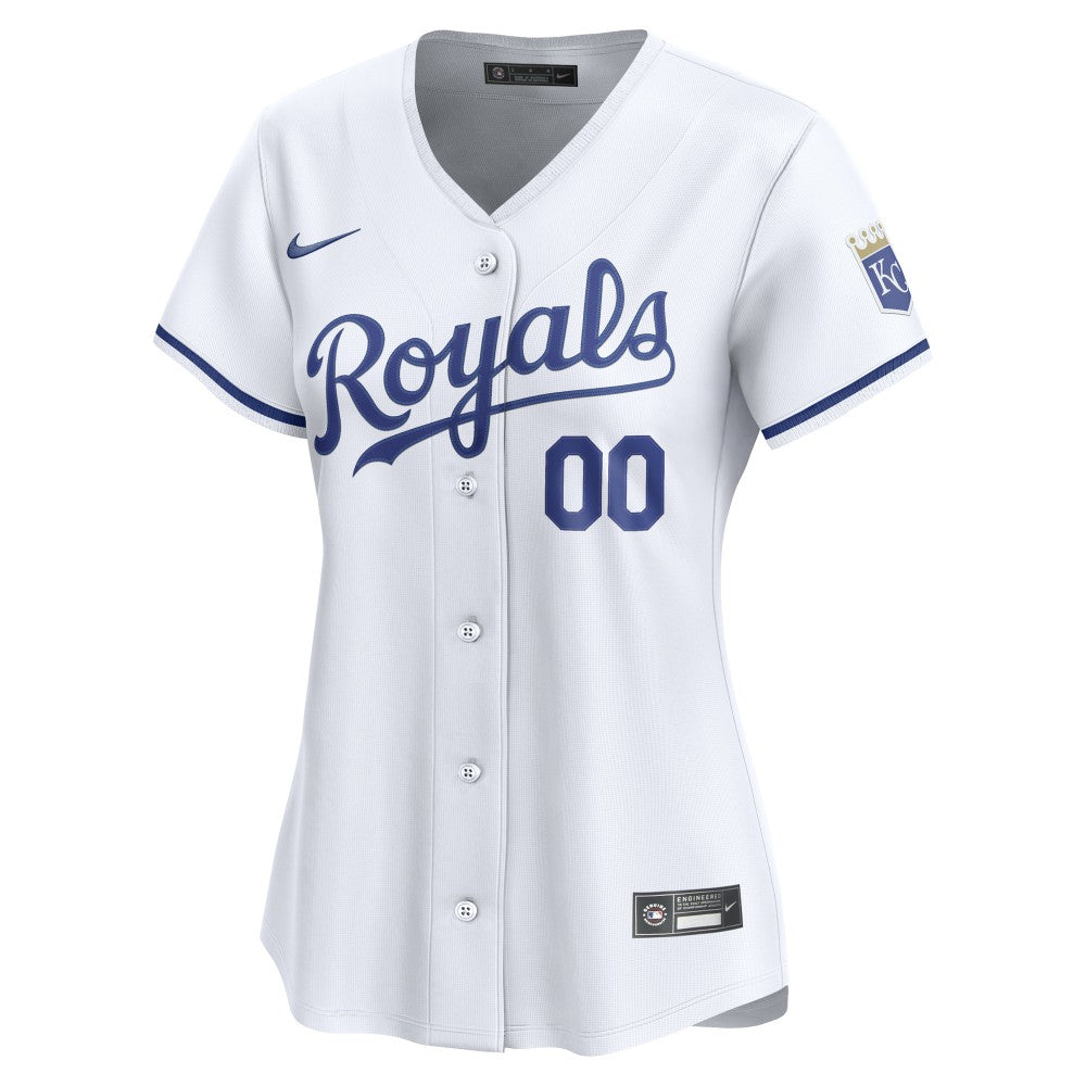 Kansas City Royals Women's Home Limited Custom Jersey White | Nike