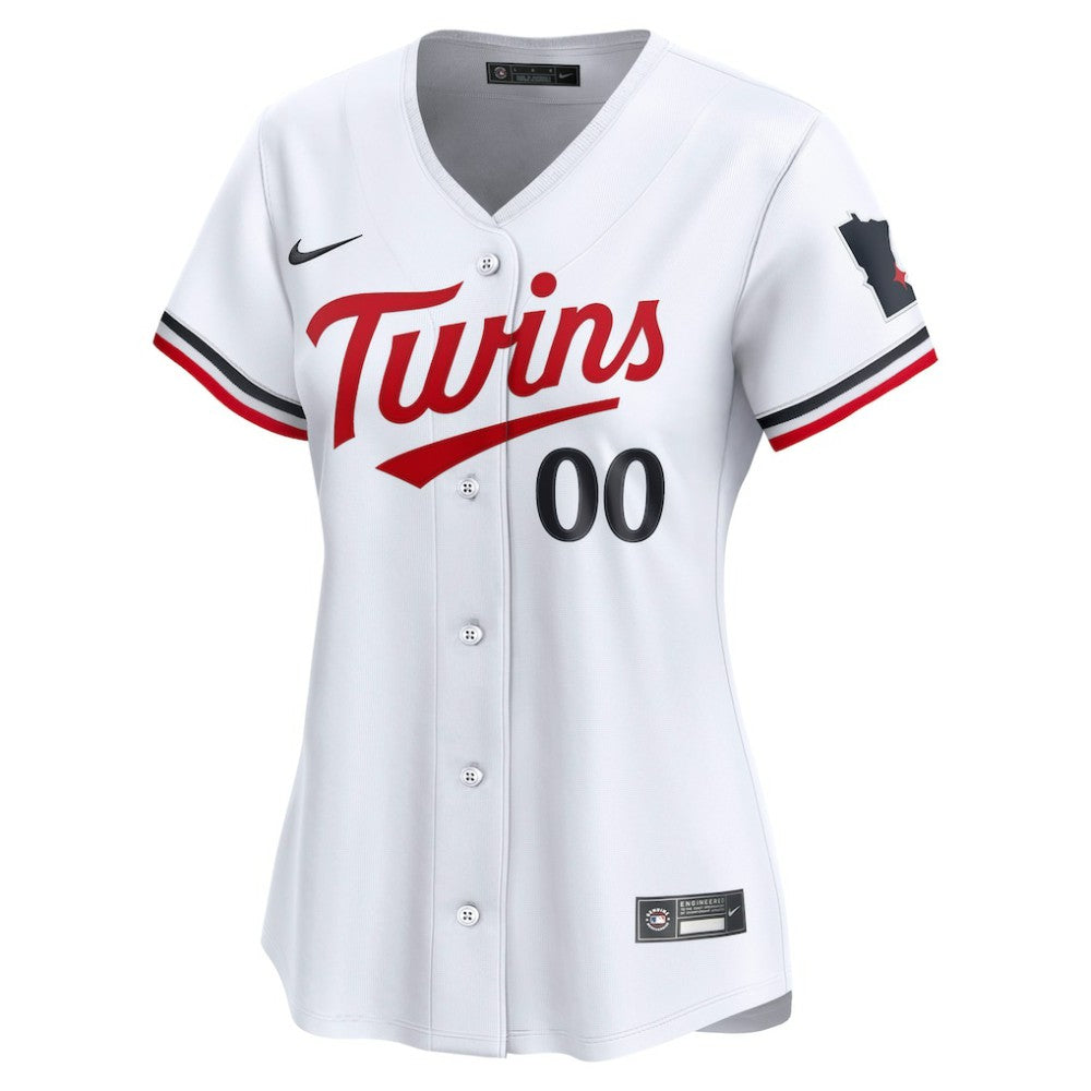 Minnesota Twins Women's Home Limited Custom Jersey White | Nike