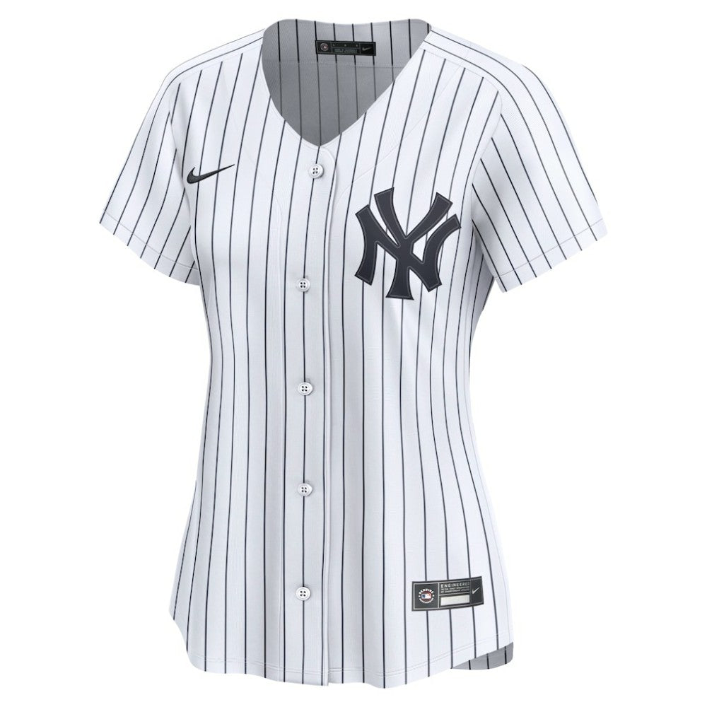 New York Yankees Women's Home Limited Custom Jersey White | Nike
