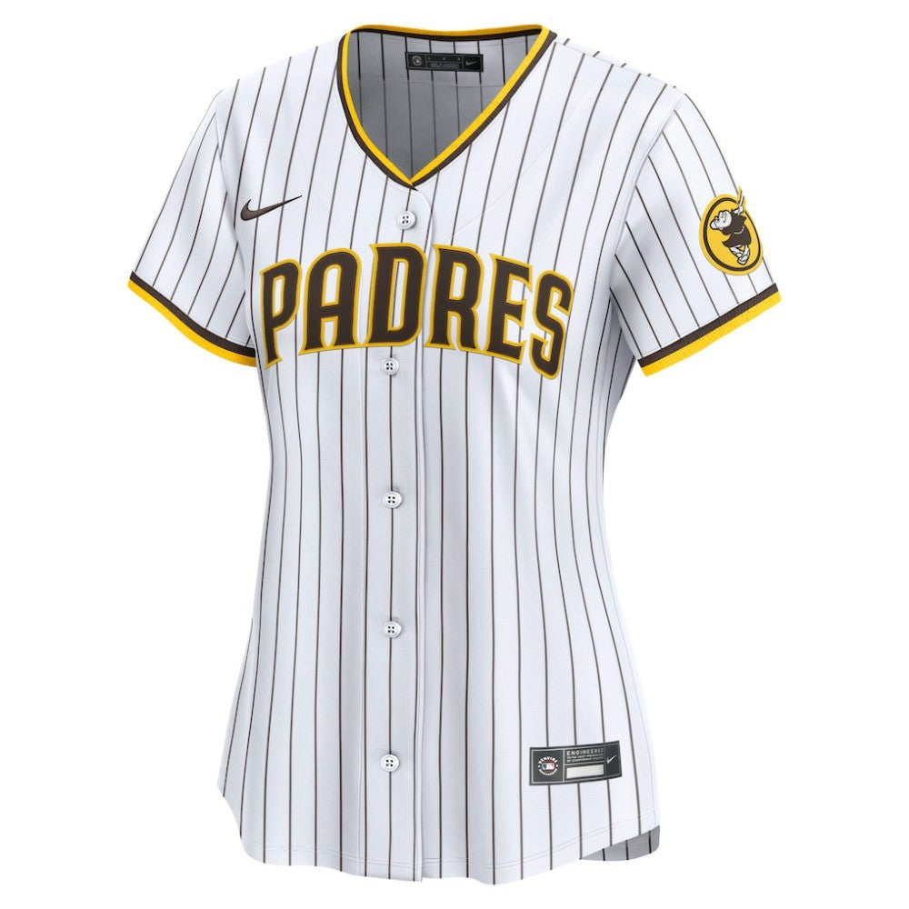 San Diego Padres Women's Home Limited Custom Jersey White | Nike