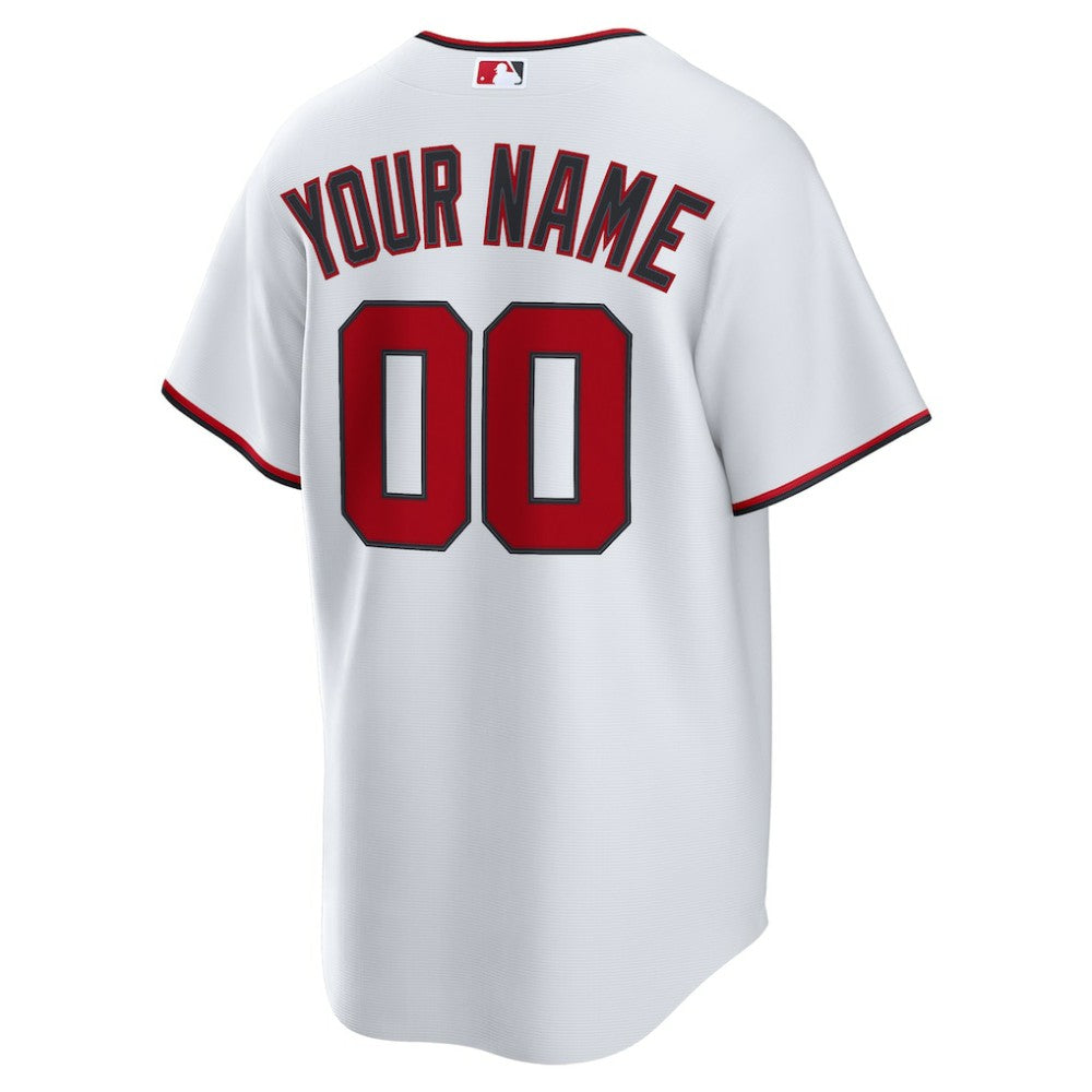 Washington Nationals Home Custom Replica Jersey - White