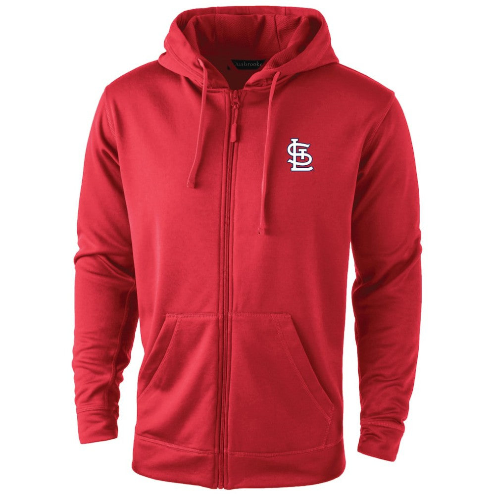 St. Louis Cardinals Dunbrooke Trophy Full-Zip Hoodie Red