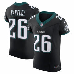 Saquon Barkley Philadelphia Eagles Alternate Vapor F.U.S.E. Elite Jersey - Black