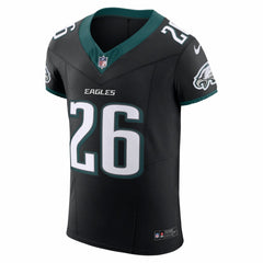Saquon Barkley Philadelphia Eagles Alternate Vapor F.U.S.E. Elite Jersey - Black