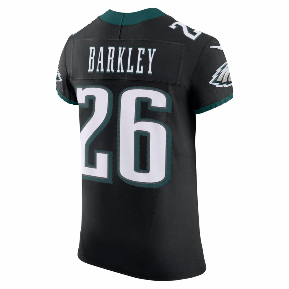 Saquon Barkley Philadelphia Eagles Alternate Vapor F.U.S.E. Elite Jersey - Black