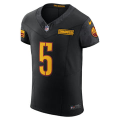 Jayden Daniels Washington Commanders Alternate Vapor F.U.S.E. Elite Jersey - Black