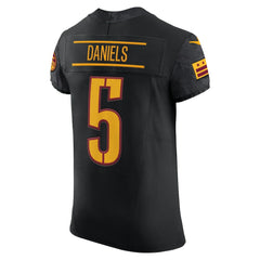 Jayden Daniels Washington Commanders Alternate Vapor F.U.S.E. Elite Jersey - Black
