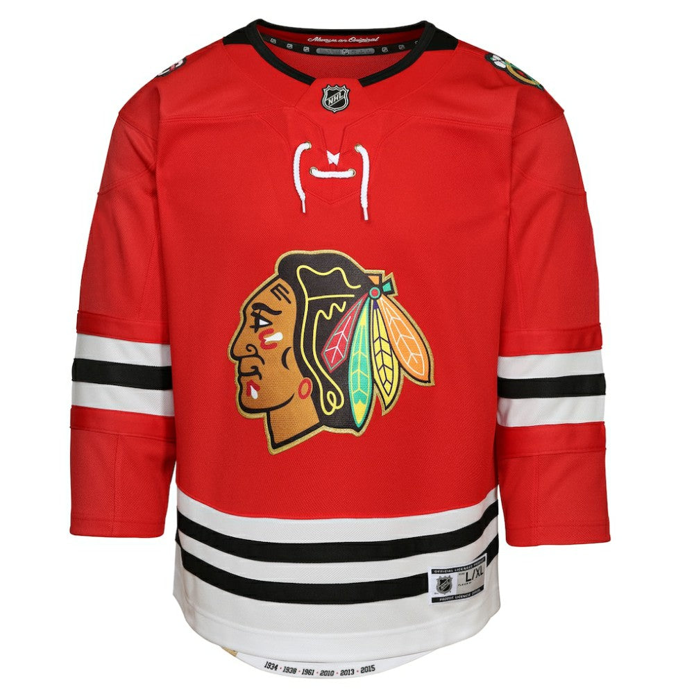 Chicago Blackhawks Youth Centennial Premier Jersey Red