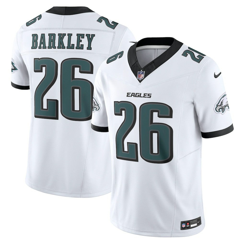 Saquon Barkley Philadelphia Eagles Vapor F.U.S.E. Limited Jersey - White