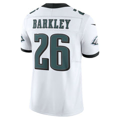 Saquon Barkley Philadelphia Eagles Vapor F.U.S.E. Limited Jersey - White