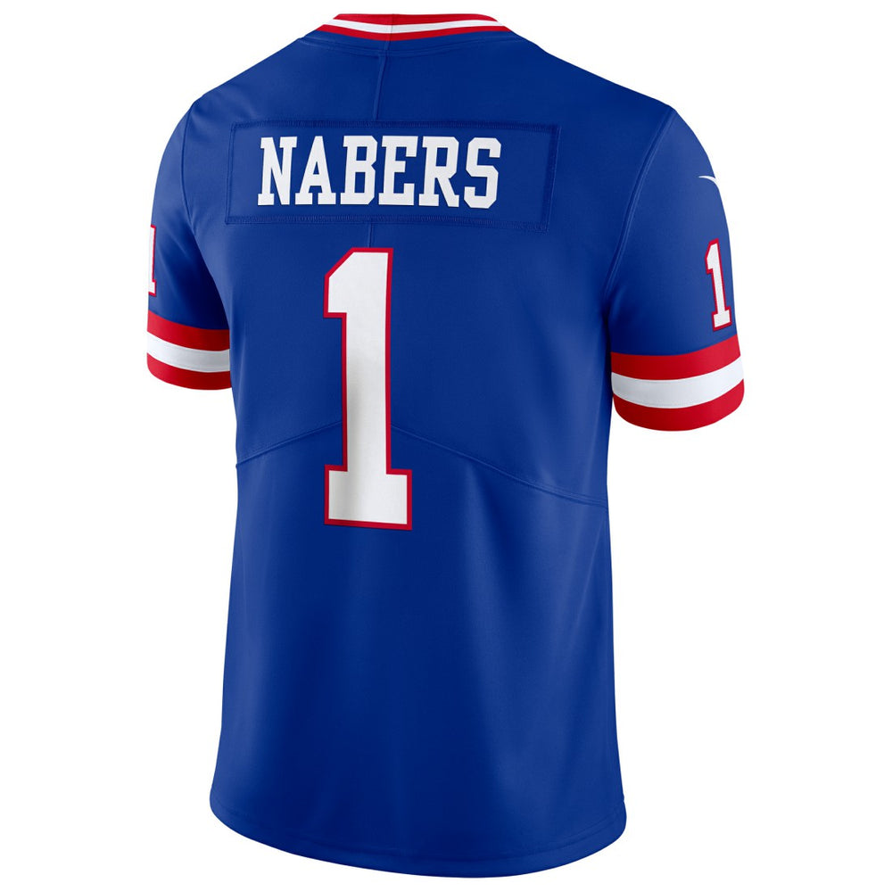 Malik Nabers New York Giants Alternate 2 Legacy Vapor Untouchable Limited Jersey - Royal