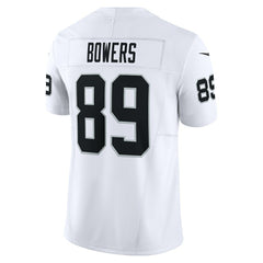 Brock Bowers Las Vegas Raiders Vapor F.U.S.E. Limited Jersey - White