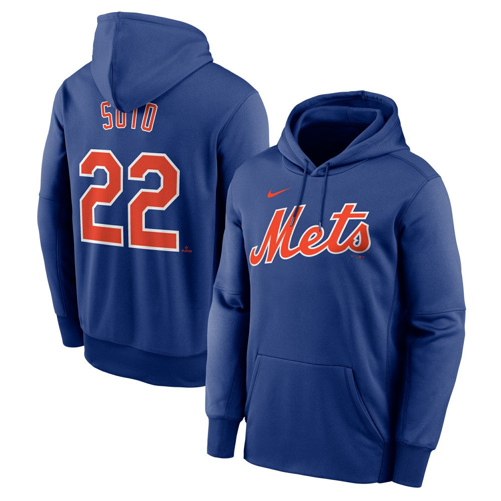 Juan Soto New York Mets Name & Number Pullover Hoodie Royal | Nike