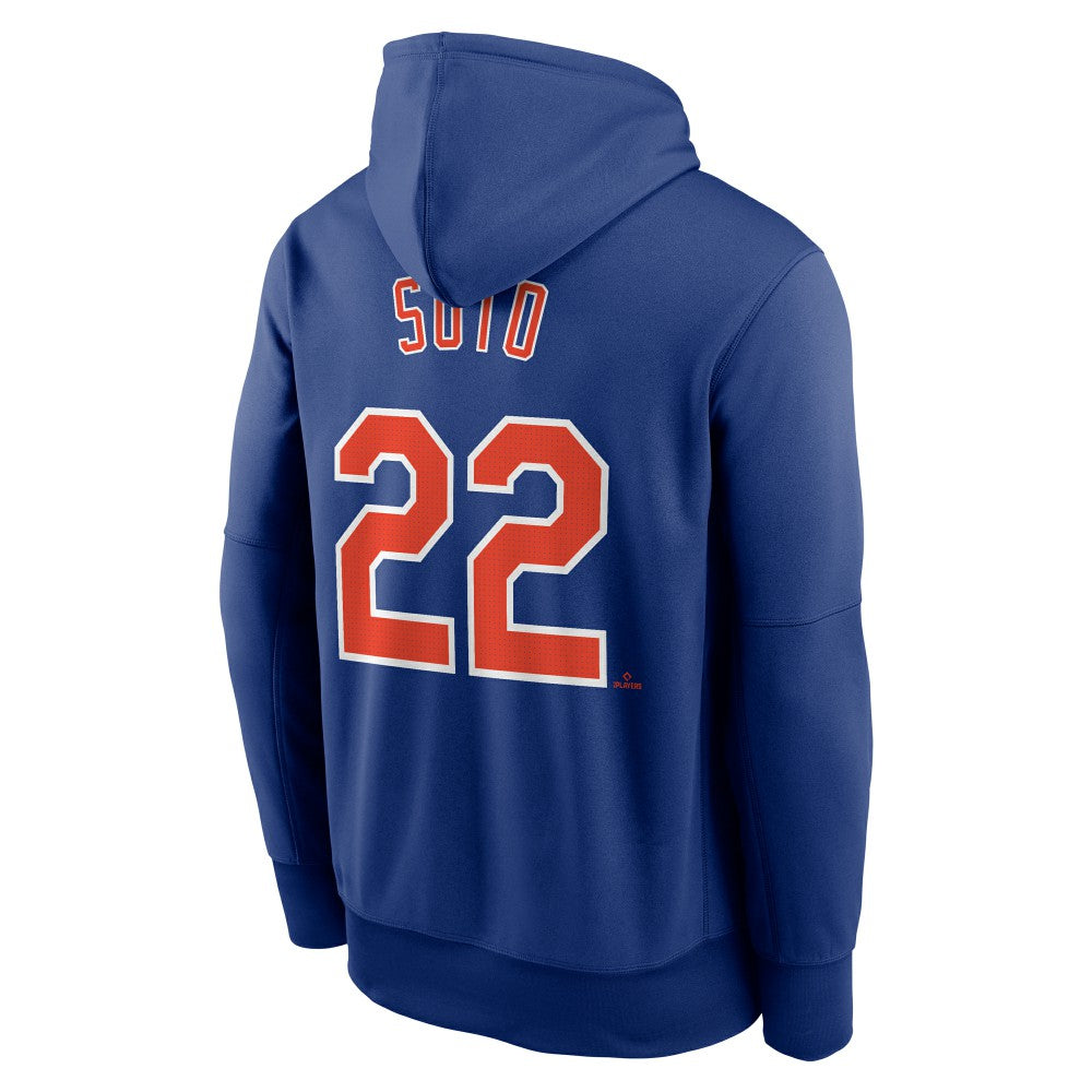 Juan Soto New York Mets Name & Number Pullover Hoodie Royal | Nike
