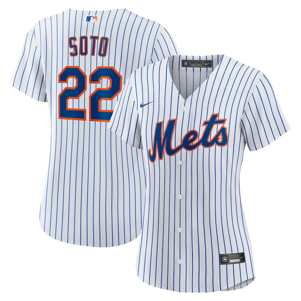 Juan Soto New York Mets Women's Home Replica Player Jersey White | Nike