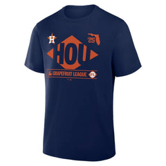 Houston Astros 2025 Spring Training Grapefruit League True Icon T-Shirt Navy