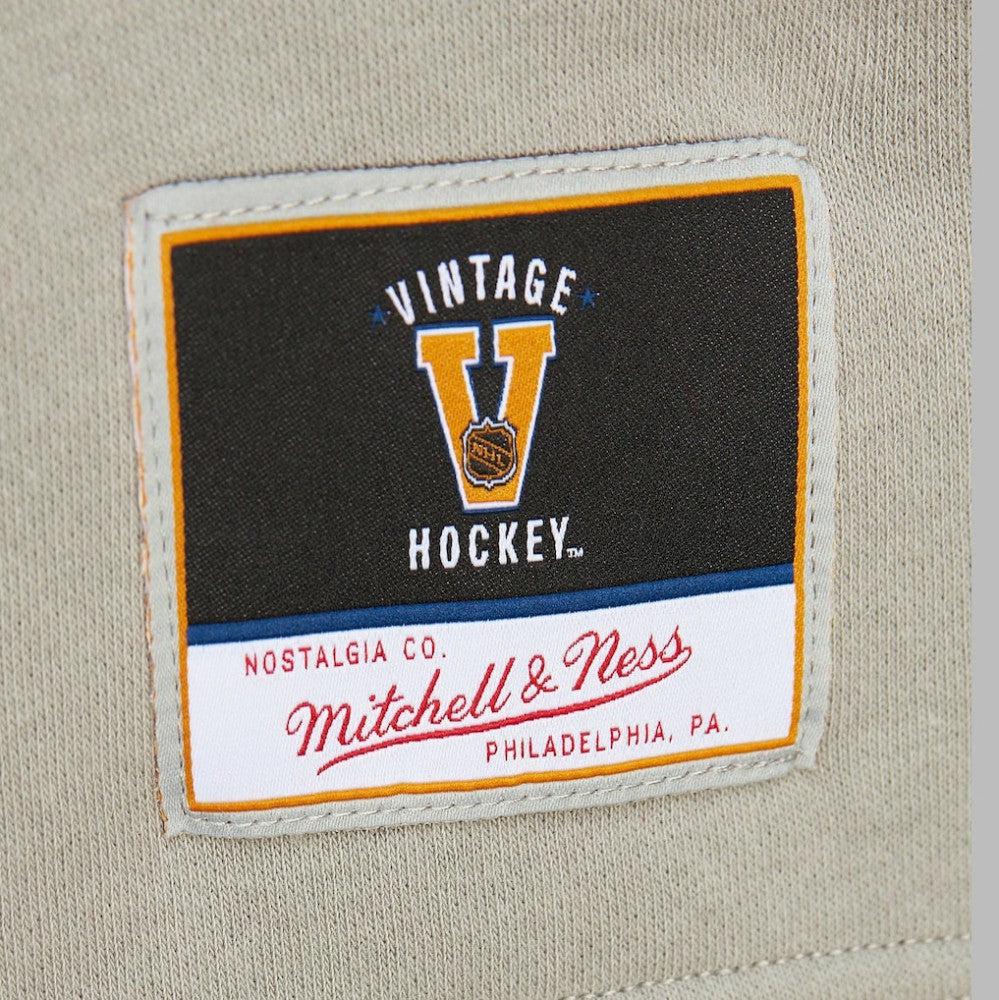 Detroit Red Wings Mitchell & Ness Women's Heritage Lace-Up Pullover Sweatshirt Red