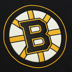 Boston Bruins Heritage Lace-Up Pullover Sweatshirt Black