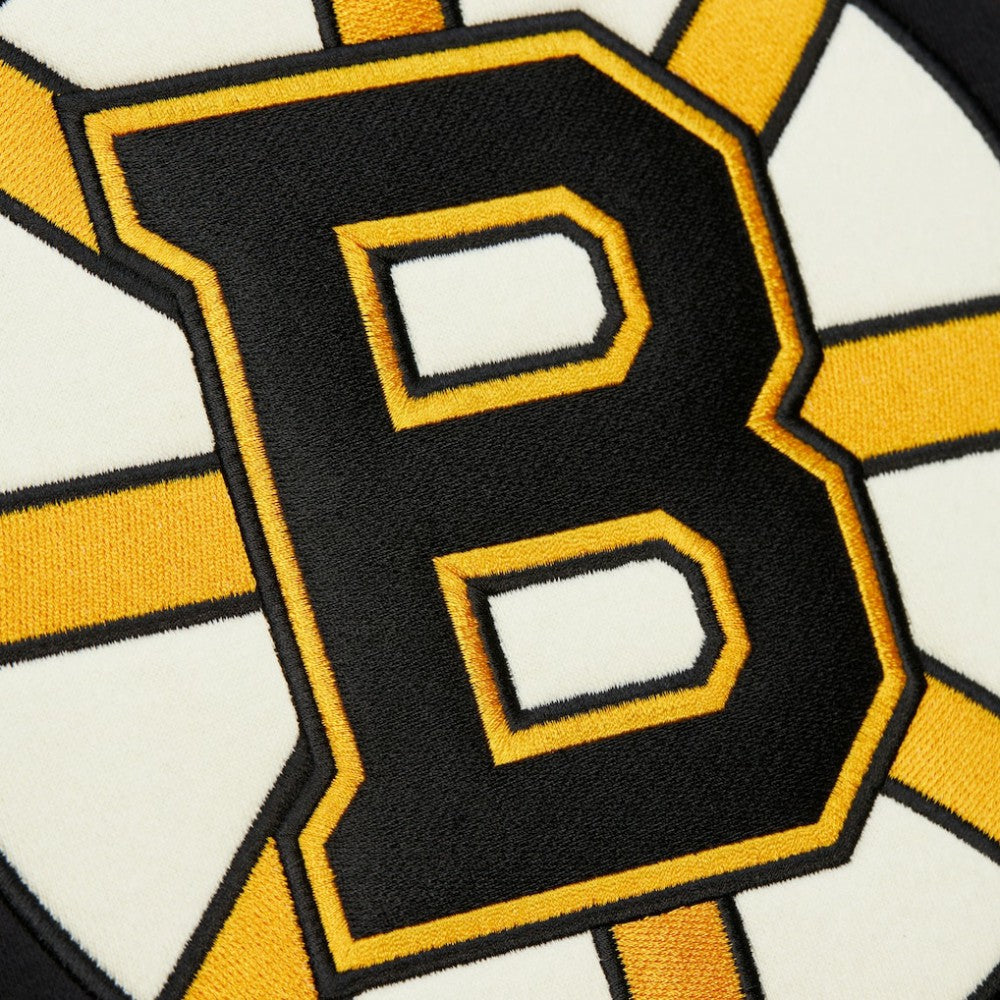 Boston Bruins Heritage Lace-Up Pullover Sweatshirt Black
