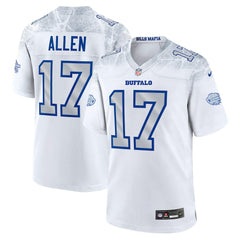 Josh Allen Buffalo Bills 2025 Rivalries Collection Game Jersey - White