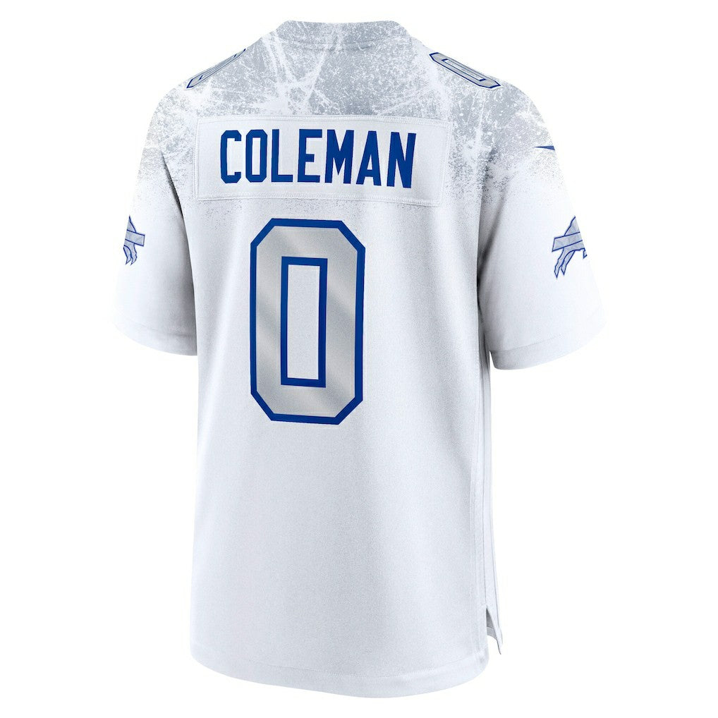 Keon Coleman Buffalo Bills 2025 Rivalries Collection Game Jersey - White
