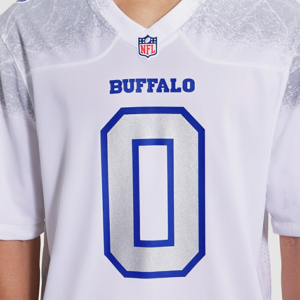 Keon Coleman Buffalo Bills 2025 Rivalries Collection Game Jersey - White