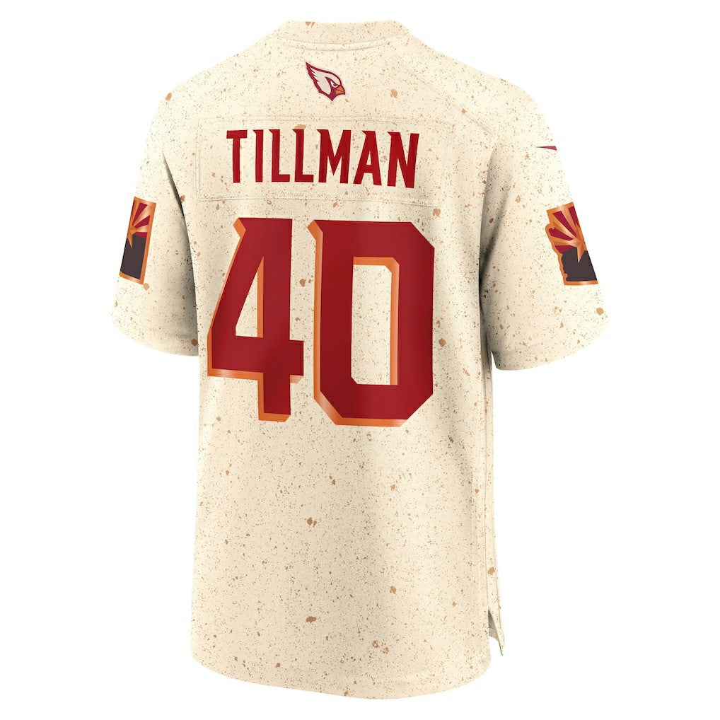 Pat Tillman Arizona Cardinals 2025 Rivalries Collection Retired Player Game Jersey - Natural