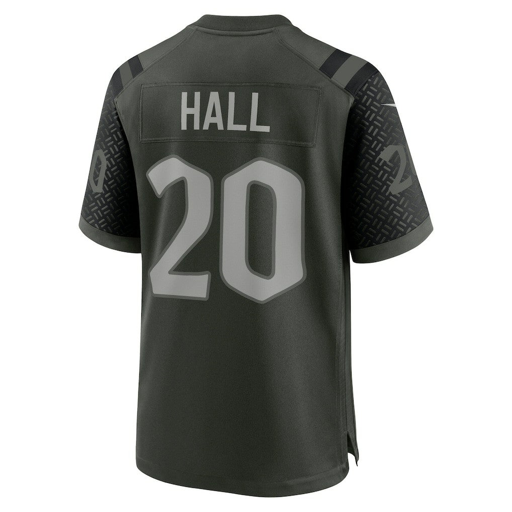 Breece Hall New York Jets 2025 Rivalries Collection Game Jersey - Gotham Green