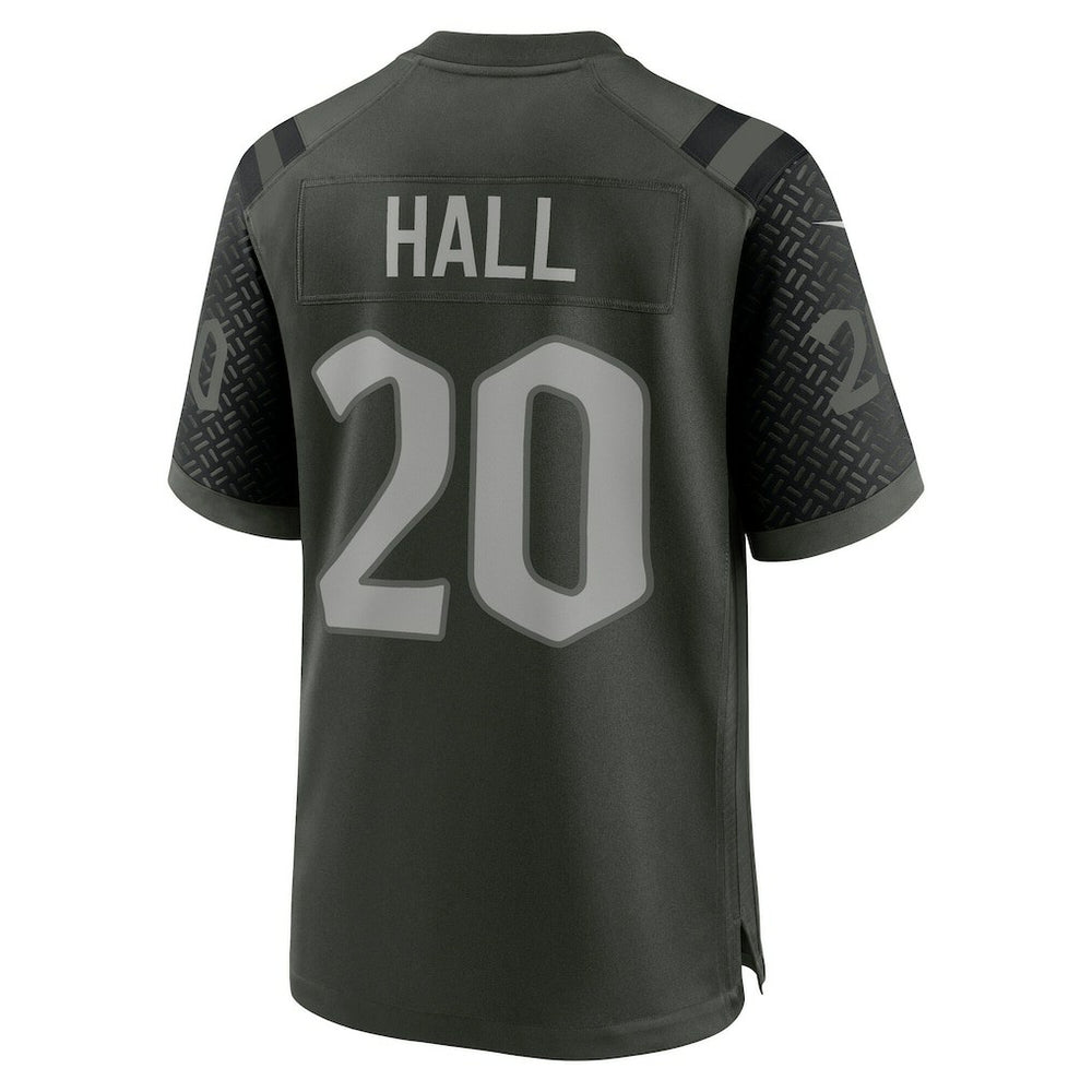 Breece Hall New York Jets 2025 Rivalries Collection Game Jersey - Gotham Green