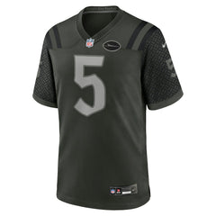 Garrett Wilson New York Jets 2025 Rivalries Collection Game Jersey - Gotham Green