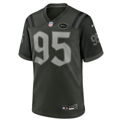 Quinnen Williams New York Jets 2025 Rivalries Collection Game Jersey - Gotham Green