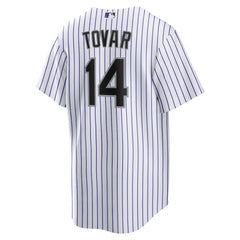 Ezequiel Tovar Colorado Rockies Home Replica Jersey White | Nike