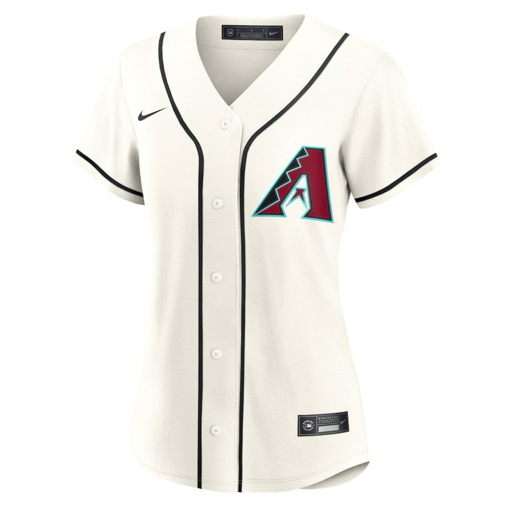 Arizona Diamondbacks Women's Home Custom Replica 2.0 Jersey - Cream