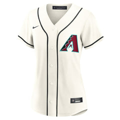 Arizona Diamondbacks Women's Home Custom Replica 2.0 Jersey - Cream