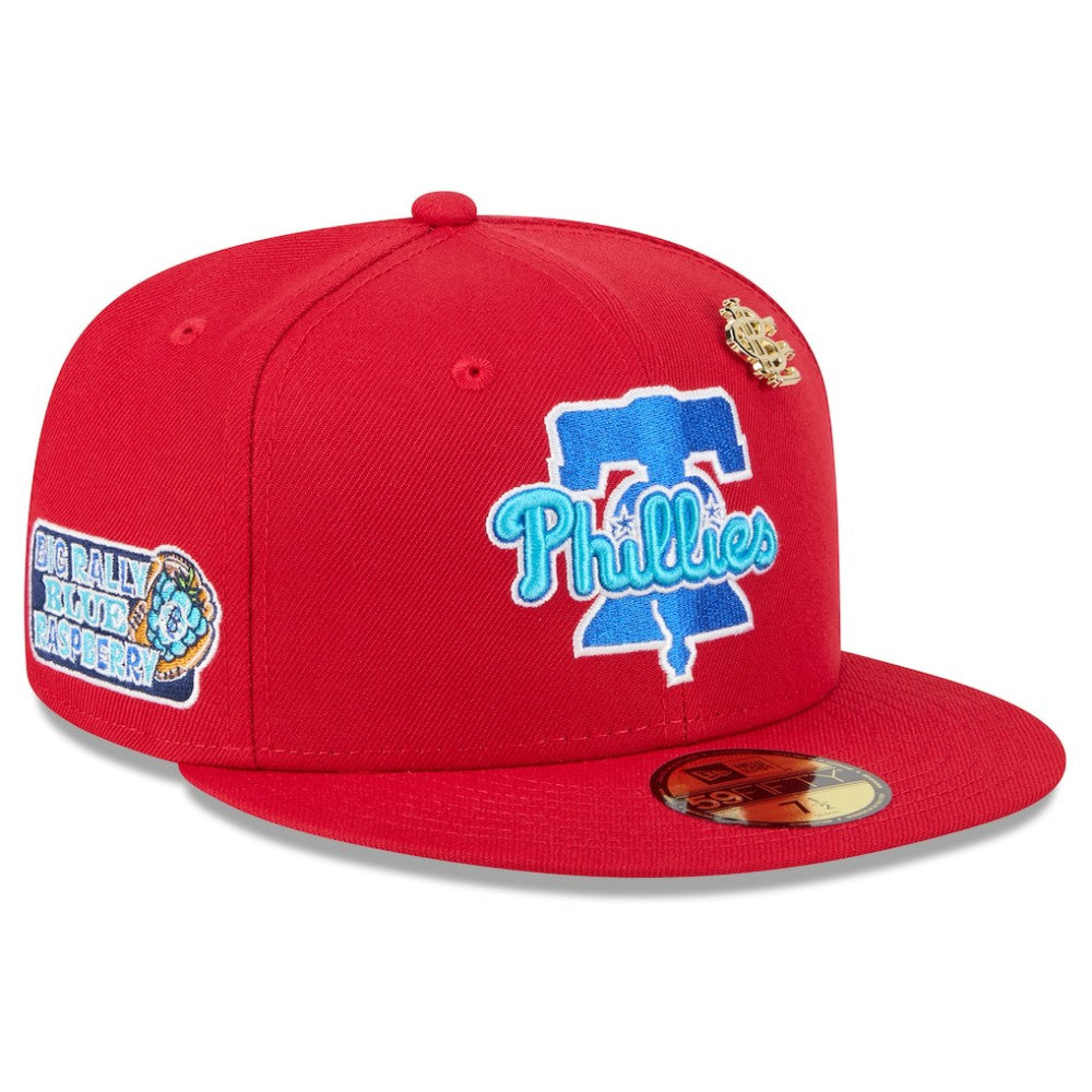 Philadelphia Phillies 2025 Big League Chew 59FIFTY Fitted Hat Red | New Era