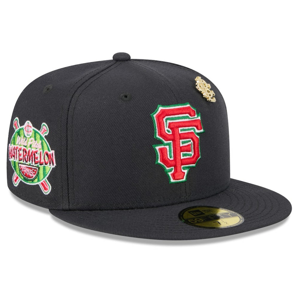 San Francisco Giants 2025 Big League Chew 59FIFTY Fitted Hat Black | New Era