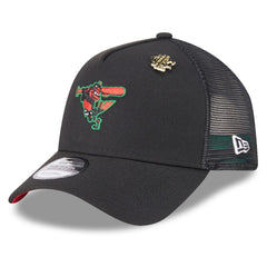Baltimore Orioles 2025 Big League Chew A-Frame 9FORTY Adjustable Trucker Hat Black | New Era