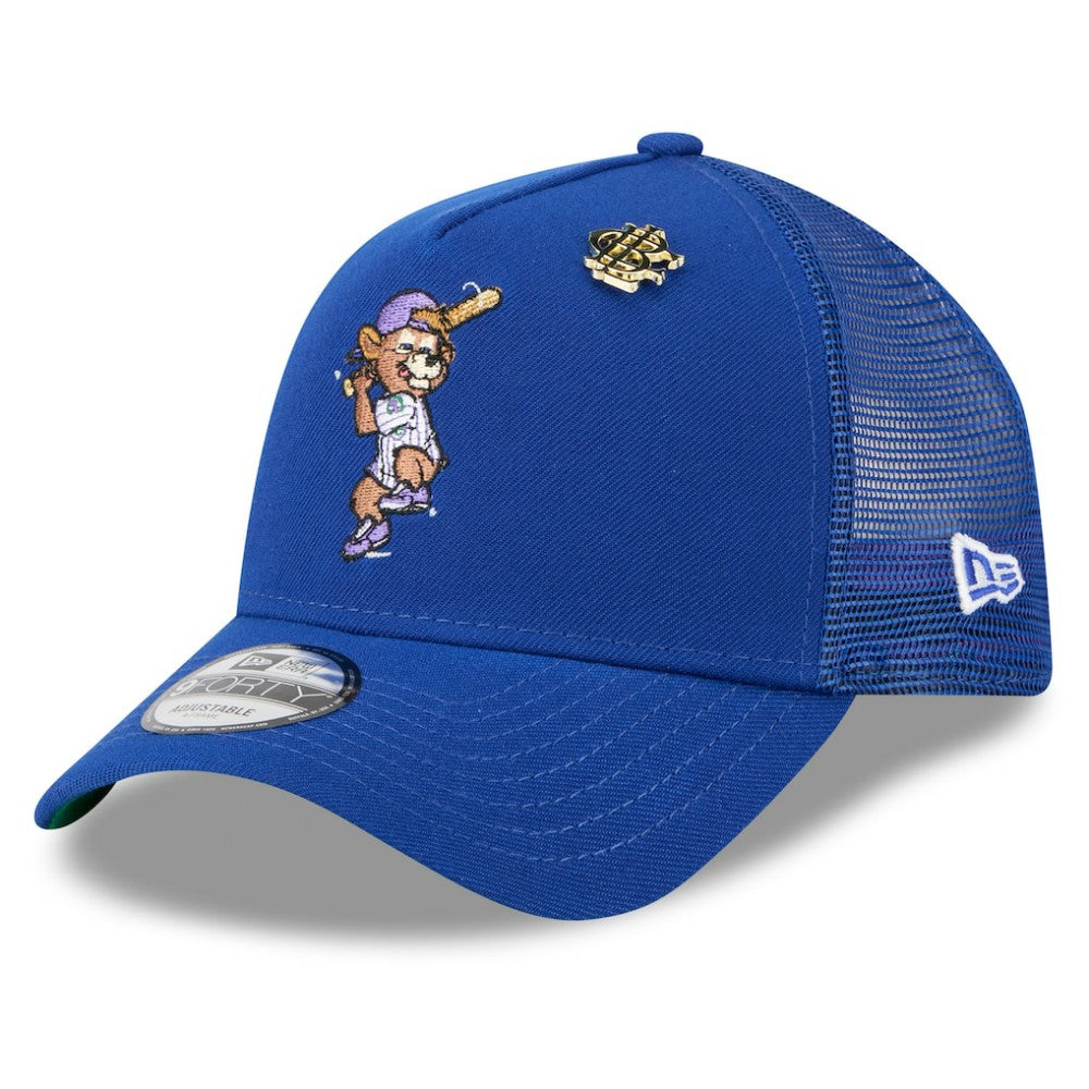 Chicago Cubs 2025 Big League Chew A-Frame 9FORTY Adjustable Trucker Hat Royal | New Era